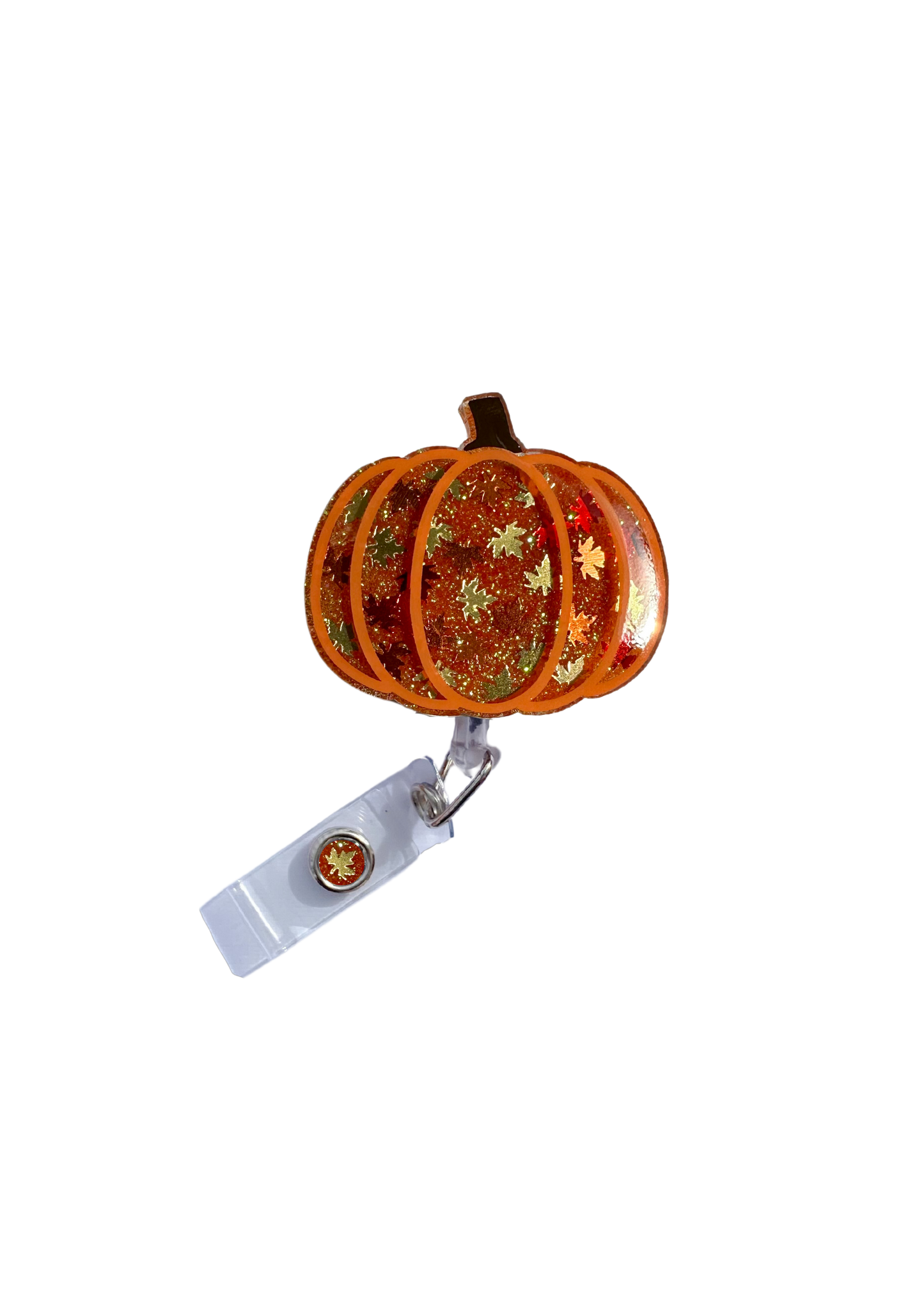 Pumpkin Badge Reel
