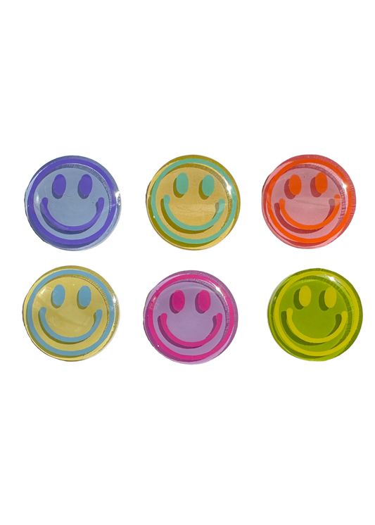 Smiley Face Magnet Set - Colorful
